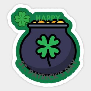 Happy St. Patrick's Day Sticker